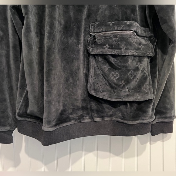 Authentic Rare Louis Vuitton Multi-Pocket Half-Zip Sweatshirt - Picture 8 of 9